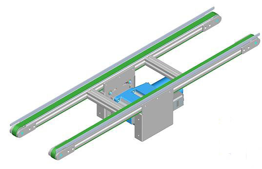 ZTSN33双排内电机同步带输送机