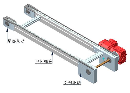 WPTS2单倍数积放链条输送线