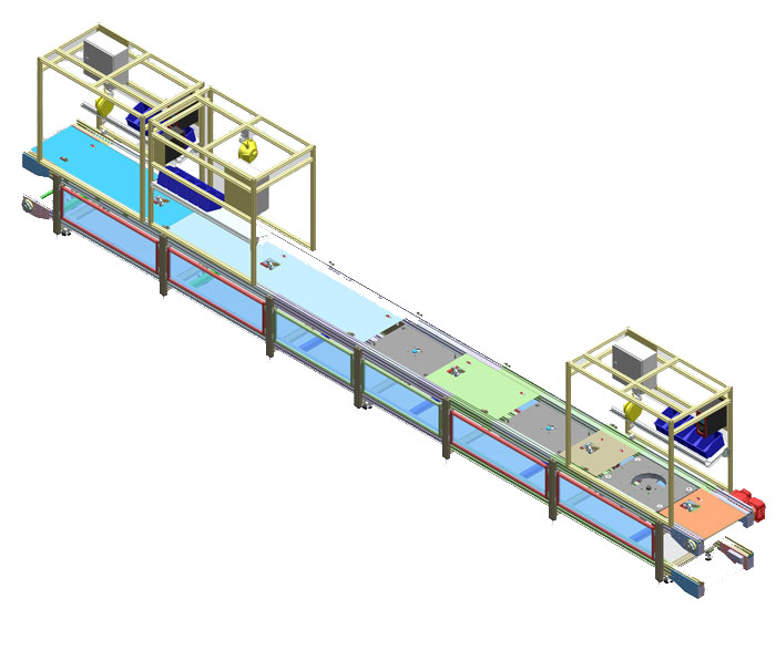 WPTS6双边倍速链输送线