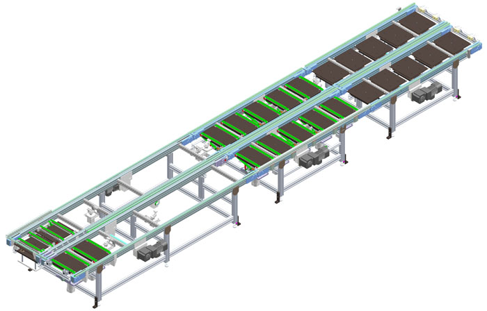 WPTS4倍速链输送系统